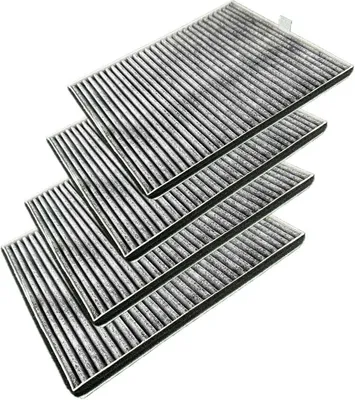 Produktbild von AIR2GO Aktivkohlefilter für Miele DKF17-P / 7932330 (4 Stück)