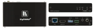 Zdjęcie produktu dla Kramer Electronics TP-583RXR, 4096 x 2160 pikseli, amplituner AV, 200 m, przewodowy, czarny