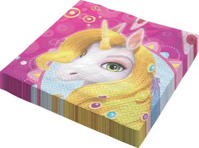 Produktbild von Servietten Mia and Me 33x33 cm 20er Papierservietten Tischdeko Kindergeburtstag