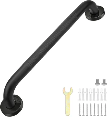 Immagine prodotto di Maniglia per doccia in acciaio inossidabile 304, 40 cm, con impugnatura antiscivolo per il bagno