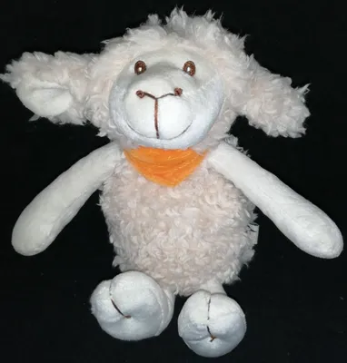 Produktbild von Wärmestofftier Kuscheltier Baby-Schaf Wärme-Knuddel Rapssamenkissen