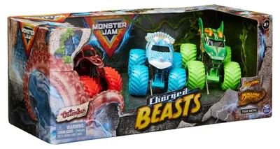 Obrázek produktu pro Monster Jam MNJ VHC 1to64 3pk M04 GML, Monster Truck, 3 rok/roky, Vícebarevný