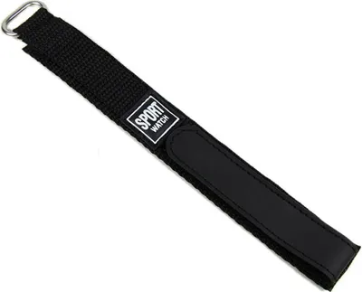 Produktbild von Minott Ersatzband Uhrenarmband Sport-Watch Loop schwarz 18mm / 20mm