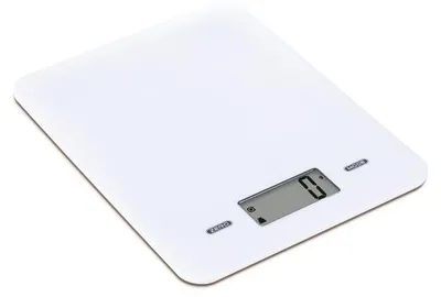 Immagine prodotto di Melchioni SLIMMY Bianco Superficie piana Rettangolo Bilancia da cucina elettronica