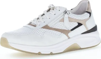 Produktbild von Gabor Comfort Sneaker - Weiss Veloursleder Größe: 37.5 Normal