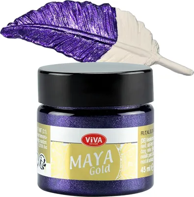 Immagine prodotto di Viva Decor 123250034 ViVA DECOR Maya Gold, 45 ml, viola