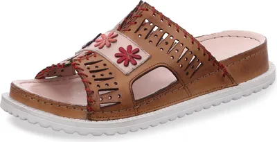 Produktbild von Gemini Damen Pantolette braun Größe 42