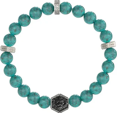 Immagine prodotto di Bracciali elasticizzati Guess Silver Collection Re Leone - uomo