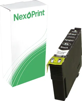 Produktbild von Druckerpatrone kompatibel zu Epson C13T181140 18XL schwarz Expression Home XP-302 Epson XP-30 Epson XP-225 Epson XP-215 Epson XP-212