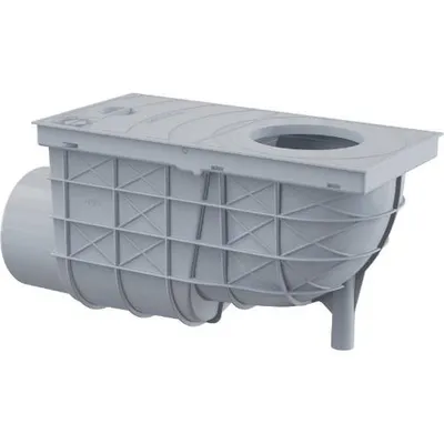 Obrázek produktu pro Boční střešní okapnice DN Ø 110 mm, šedá, ENPRO
