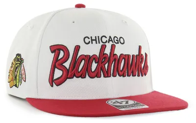 Produktbild von Snapback Cap Schwarz mit Chicago Blackhawks Logo