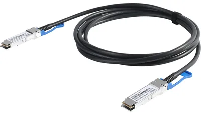 Produktbild von DIGITUS 100G QSFP28 DAC Kabel, 1m