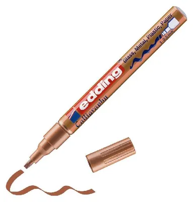 Obrázok produktu pre Edding 753, 1 kusov, Meď, Medená, Hliník, Kolo, 2,5 mm