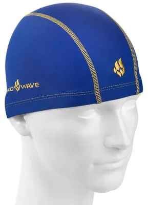 Produktbild von Madwave Ergofit Badekappe Blau  Blau One Size