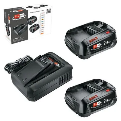 Produktbild von Starter-Set Starter-Set 18V, 2 x Akku PBA 18V 2.5Ah