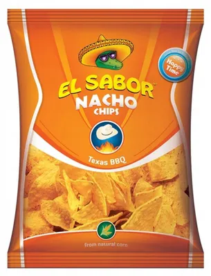 Image de El Sabor Nachos Barbecue 100 g