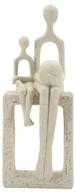 Produktbild von Stons Mutterschaft-Figur aus cremefarbenem Kunstharz