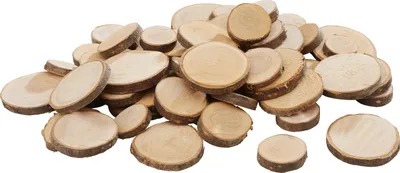 Produktbild von VBS Rindenscheiben-Mix "Rund", ca. 250 g