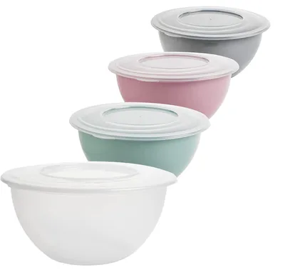 Produktbild von Schüssel mit Deckel, Set von 4, 5L