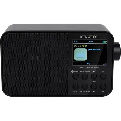 Image de Kenwood Electronics CR-M30DAB-B Radio portable Numérique Noir