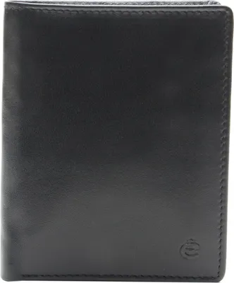 Produktbild von Esquire Leder Geldbörse Compact Wallet Black schwarz