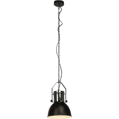 Produktbild von BRILLIANT Pendelleuchte 23cm Salford schwarz IP20 E27 60 Watt dimmbar g. f. Normallampe
