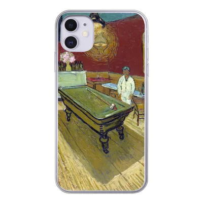 Produktbild von MuchoWow® Handyhülle Schutzhülle Hülle für iPhone 11 Das Nachtcafé - Vincent van Gogh Silikon Softcase Handy Hülle - Handytasche