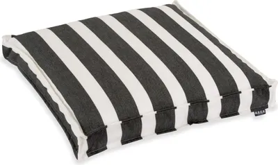 Produktbild von H.O.C.K. Classic Streifen Outdoor Sitzkissen 50x50x5cm schwarz
