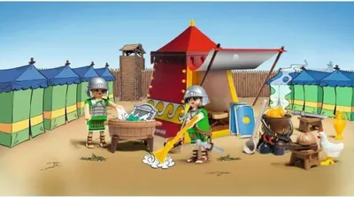 Produktbild von PLAYMOBIL Asterix : Legionärszelt, Aktion/Abenteuer, 5 Jahr(e), Mehrfarbig, Kunststoff