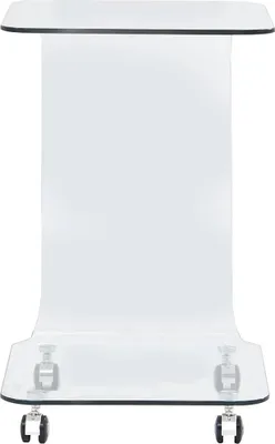Produktbild von vidaXL Couchtisch 45x40x63 cm Hartglas