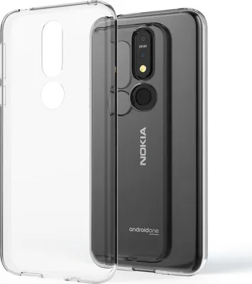Produktbild von NALIA Hülle "GLAZE" für Nokia 7.1 (2018) - Klare TPU Schutzhülle, Anti-Gelb, Schlank & Leicht - Transparente Handyhülle