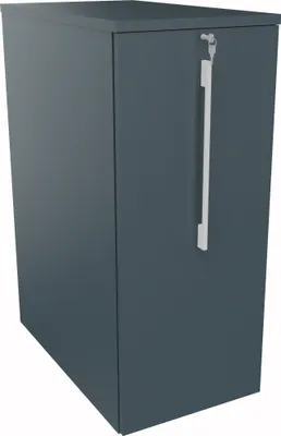 Produktbild von Orgacontainer 3OH re o. Ausfräsung B463xT800x1115mm Lavagrau