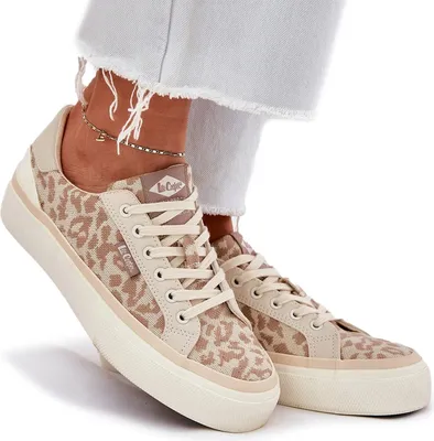 Produktbild von Niedrige Damenschuhe mit Leopardenmuster Lee Cooper LCW-25-02-3330L Beige 37