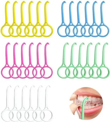 Produktbild von 30 Stück Aligner Entfernungswerkzeuge | Entferner für Unsichtbare Zahnspangen | Aligner Removal Tool mit 5 Farben