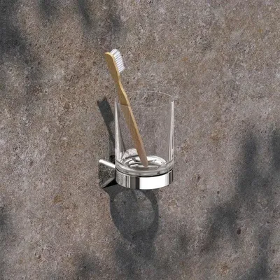 Produktbild von Keuco HERA Glashalter mit Echtkristall-Glas