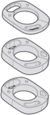 Immagine prodotto di Vision Mw011 5d Distanziatore Acr nero 10 mm Nero 10 mm