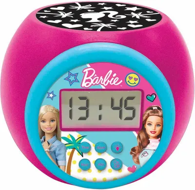 Immagine prodotto di Sveglia con proiettore di Barbie con timer