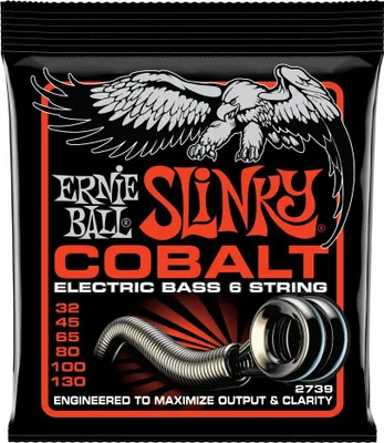 Image de Ernie Ball Cobalt Slinky Bass 6 cordes 32-130 (2739)