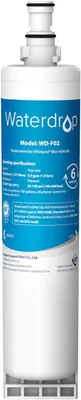 Zdjęcie produktu dla 1X Waterdrop 4396508 Filtr wody do lodówki, kompatybilny z Whirlpool 4396508 4396510 Maytag KitchenAid Hotpoint SBS002, SBS003, SBS004, SBS200
