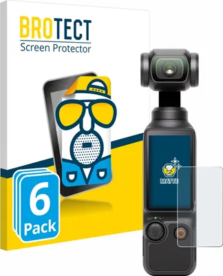 Produktbild von 6x BROTECT Schutzfolie für DJI Osmo Pocket 3 Displayschutz Displayschutzfolie Folie Matt Entspiegelungsfolie