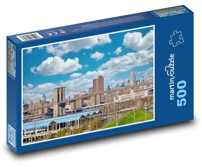Zdjęcie produktu dla martinpuzzle - Puzzle 500 elementów - Most w Brooklynie