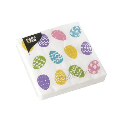 Zdjęcie produktu dla Papstar Servietten Coloured Eggs