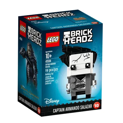 Image de LEGO® - Brickheadz, Capitaine Armando Salazar ; 41594
