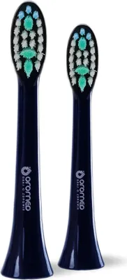 Produktbild von Oromed SZC_ORO-BRUSH, Erwachsener, Schallzahnbürste, Massage, Polieren, Sensibel, Whitening, 38000 Bewegungen pro Minute, Schwarz, 2 min