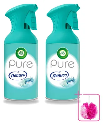 Productafbeelding van 2 x Air Wick Pure Nenuco luchtverfrisser, 250 ml - Voordeelverpakking - 2 stuks
