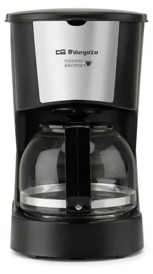 Zdjęcie produktu dla Orbegozo CG 4206, Przelewowy ekspres do kawy, Kawa mielona, 600 W, Czarny