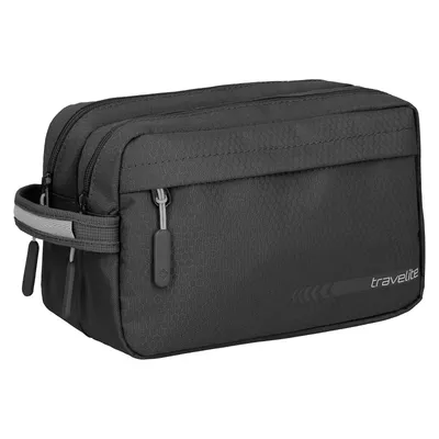 Produktbild von Travelite Kick Off Kulturtasche Kulturbeutel Doppelfach schwarz