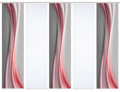 Produktbild von 84070 ELANIA Schiebegardine aus recyceltem Polyester, halbtransparent