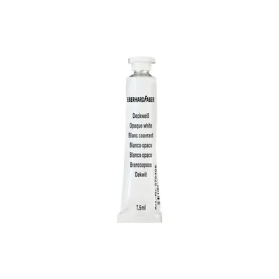 Image de EBERHARD FABER Blanc couvrant EFA Color 7,5 ml Tube