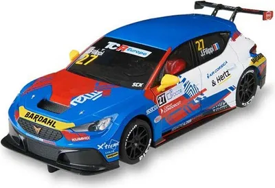 Produktbild von Scalextric Cupra León Competición J. Filippi Slotcar Mehrfarbig  Mehrfarbig One Size